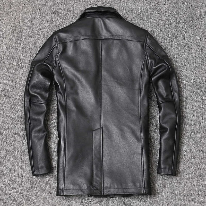 Genuine Leather Jacket Men's T - огляд і ціна Men'S Fashion Leather Jacket