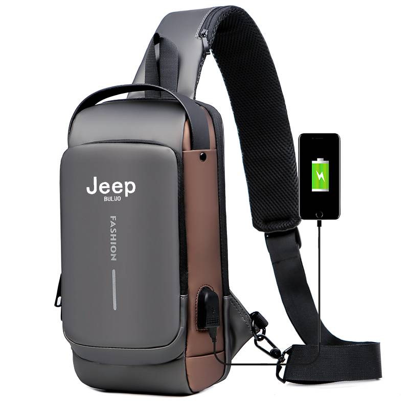 Jeep Buluo Men Anti Theft Slin - огляд і ціна Fashion Harness Men