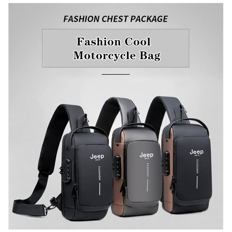 Jeep Buluo Men Anti Theft Slin - огляд і ціна Fashion Harness Men