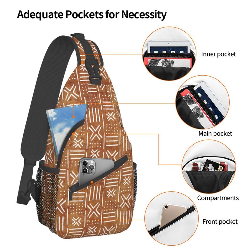 Bogolan Mudcloth African Patte - огляд і ціна Fashion Harness Men