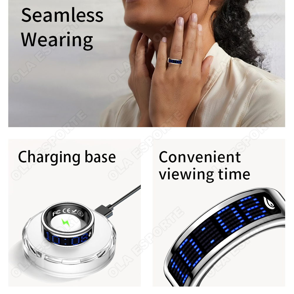 New Fashion Healthy Smart Ring - огляд і ціна Men'S Fashion Rings