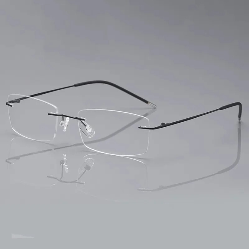 2026 New Rimless Reading Eyegl - огляд і ціна Men'S Fashion Rimless Glasses