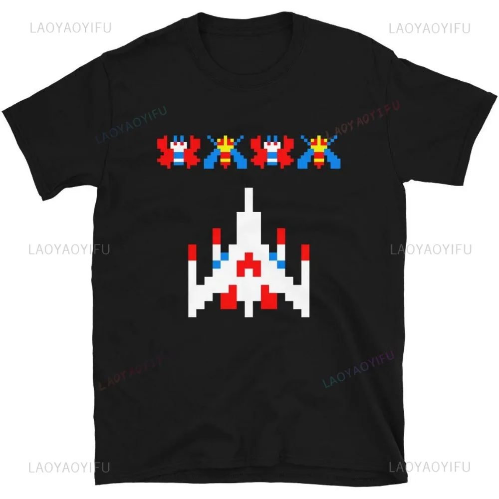 80s 70s Arcade Galaga Video Ga - огляд і ціна Men'S Fashion 70S