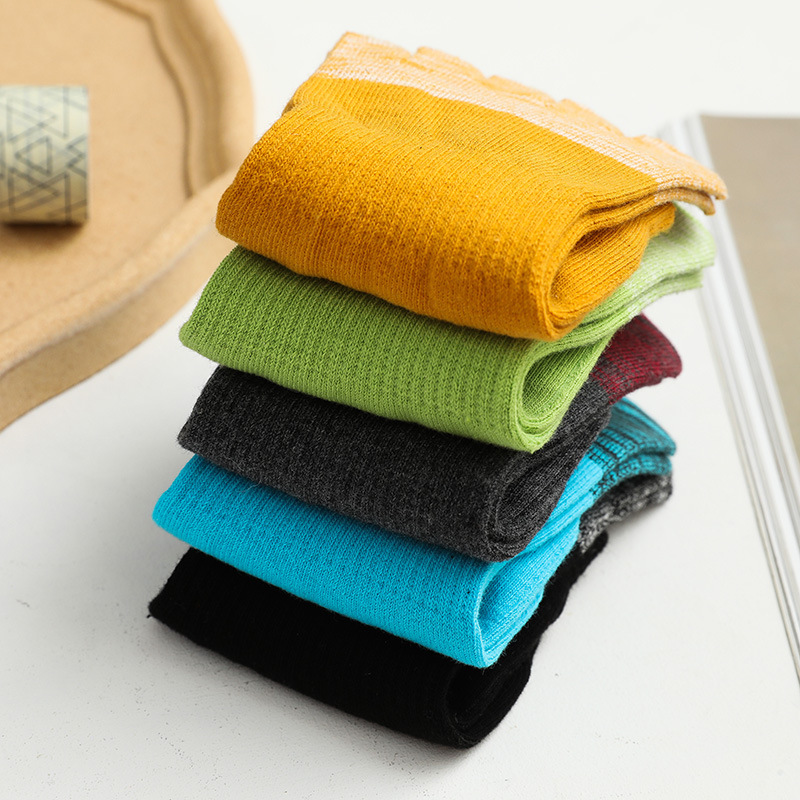 5 Pairs Mens Boys Colorful Fiv - огляд і ціна Men'S Fashion Quarter Socks
