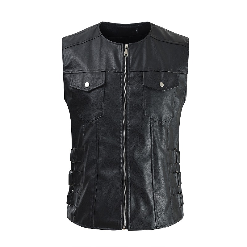 Spring and Autumn Koreanstyle  - огляд і ціна Men'S Fashion Leather Jacket
