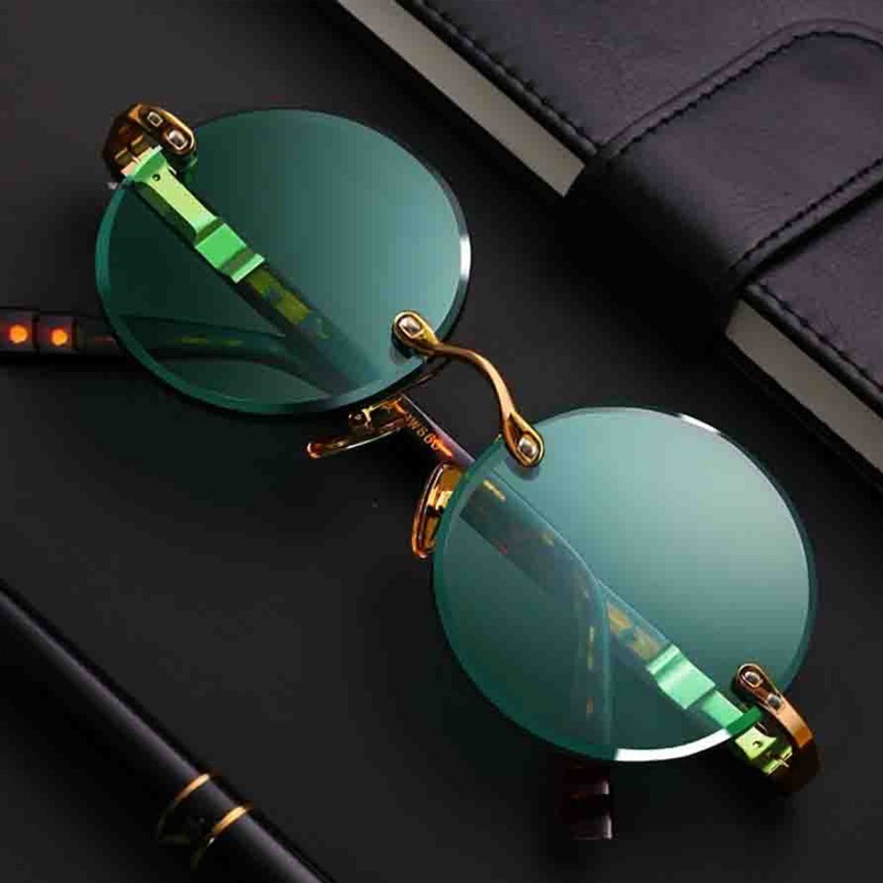 Fashion Classic Rimless Sungla - огляд і ціна Men'S Fashion Rimless Glasses