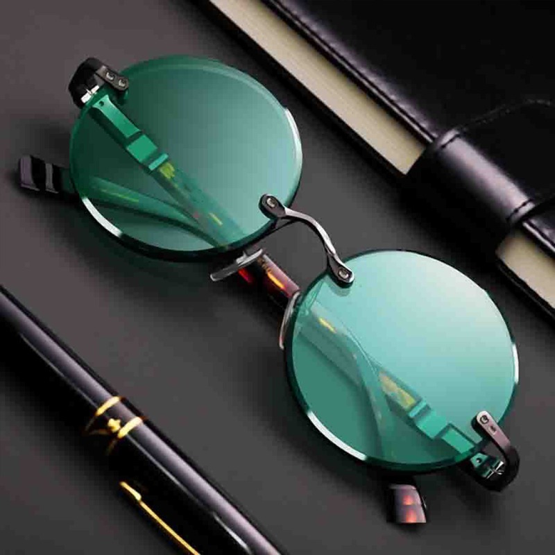 Fashion Classic Rimless Sungla - огляд і ціна Men'S Fashion Rimless Glasses
