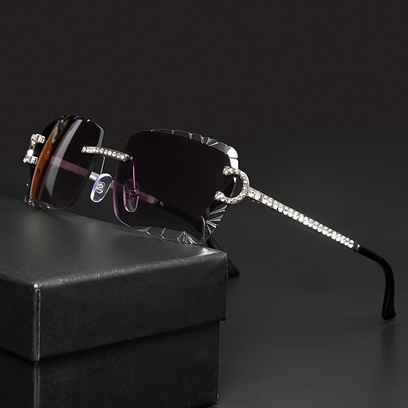 Fashion Rimless Square Sunglas - огляд і ціна Men'S Fashion Rimless Glasses