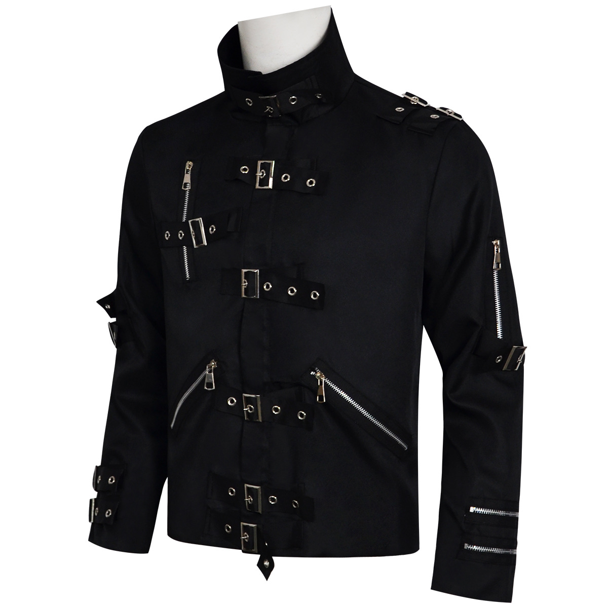 Punk Heavy Metal V8 Leather Ja - огляд і ціна Men'S Fashion Leather Jacket