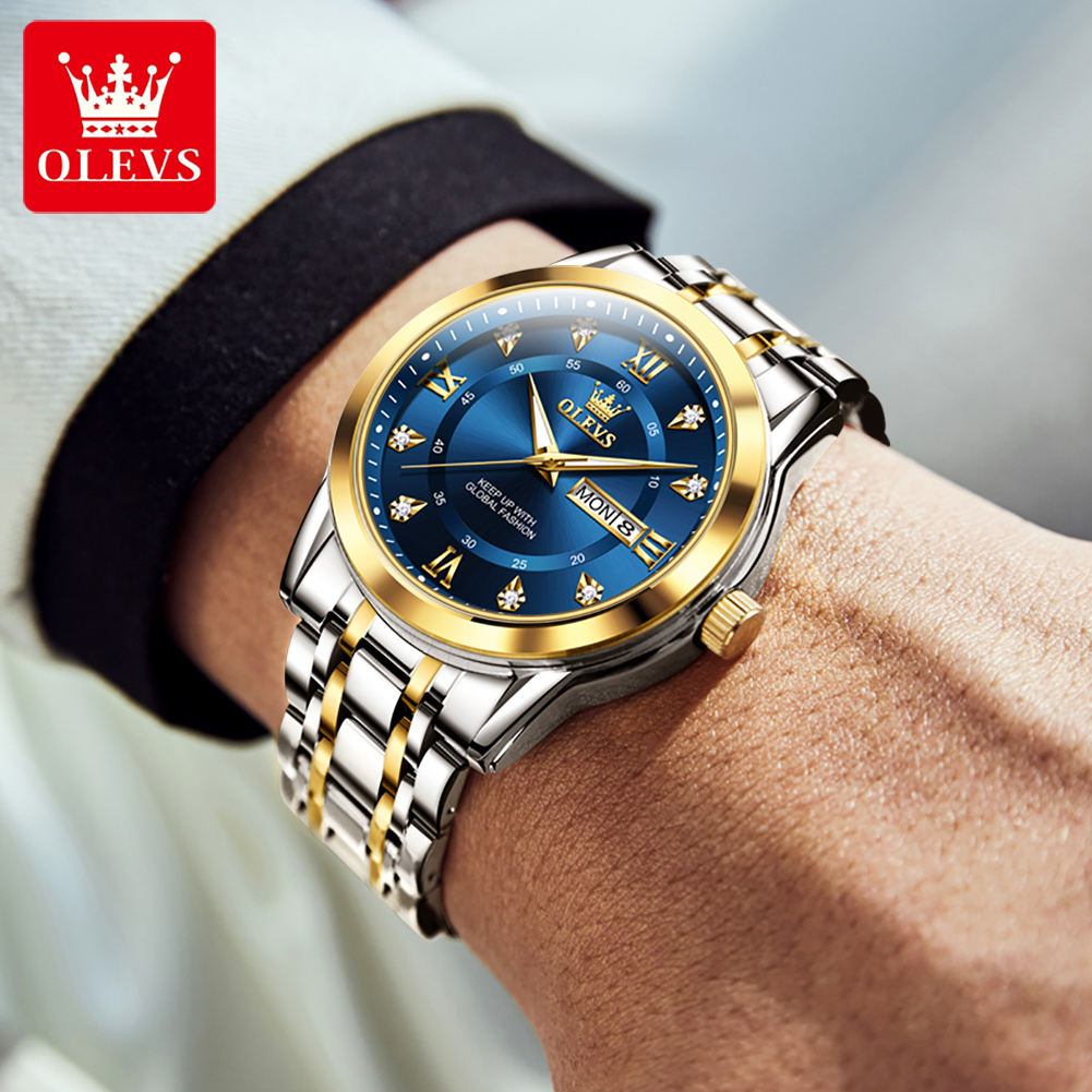 OLEVS Brand Fashion men's watc - огляд і ціна Mens Fashion Watch
