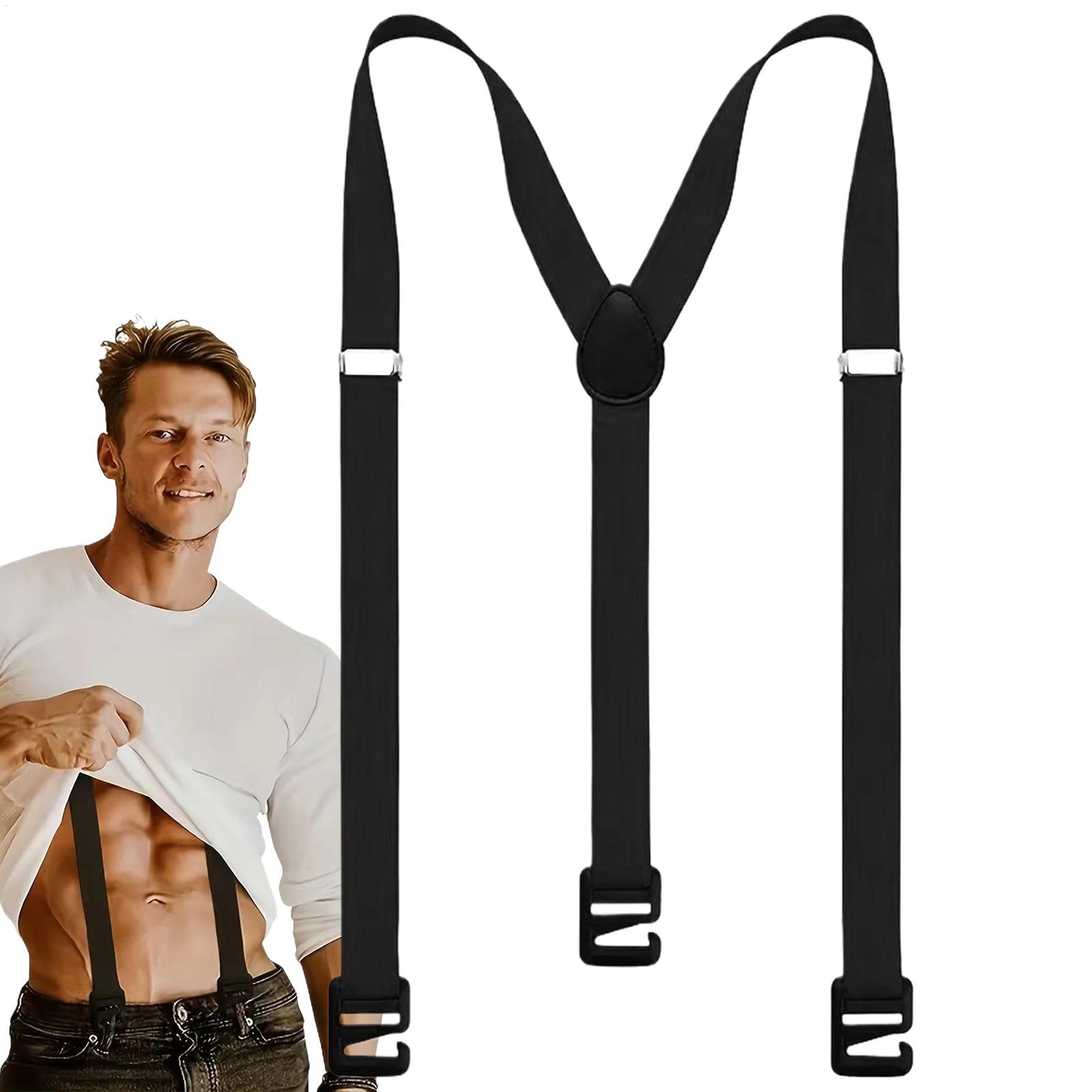 invisible shoulder strap Heavy - огляд і ціна Suspenders Clip Men
