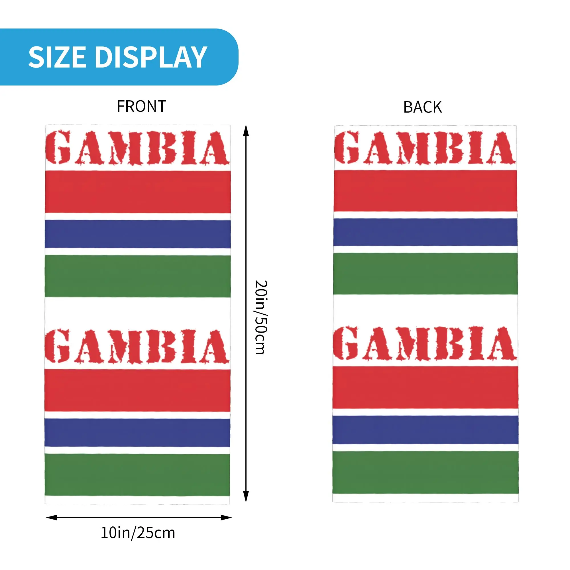 New Gambia Flag Bandana Winter - огляд і ціна Men'S Fashion Rings