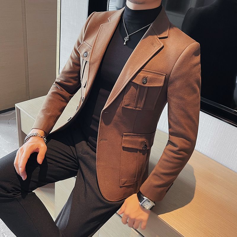 Fashion Light Luxury New Tweed - огляд і ціна Men'S Fashion Light Jacket