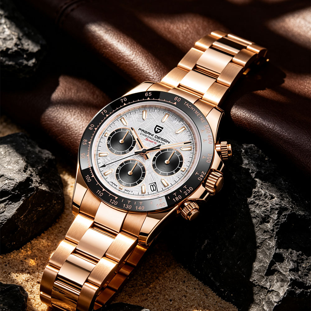 Top Brand PAGANI DESIGN Luxury - огляд і ціна Mens Fashion Watch