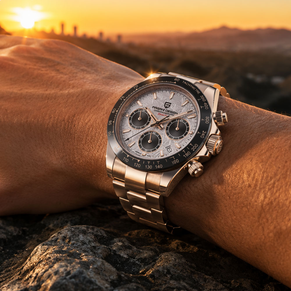 Top Brand PAGANI DESIGN Luxury - огляд і ціна Mens Fashion Watch