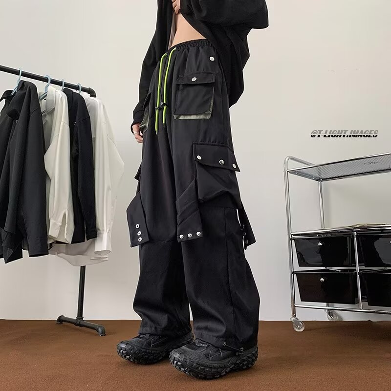 Streetwear Hip Hop Joggers Car - огляд і ціна Men'S Fashion Overalls