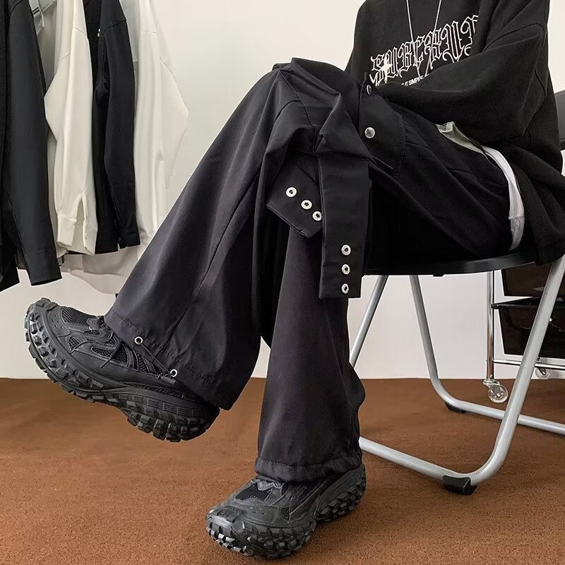 Streetwear Hip Hop Joggers Car - огляд і ціна Men'S Fashion Overalls
