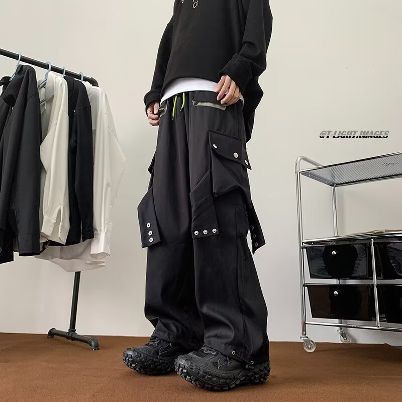 Streetwear Hip Hop Joggers Car - огляд і ціна Men'S Fashion Overalls