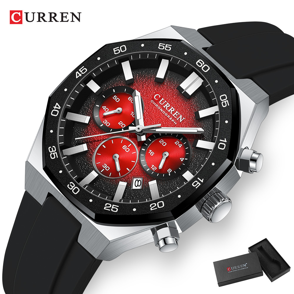 CURREN Fashion Casual Men Spor - огляд і ціна Mens Fashion Watch