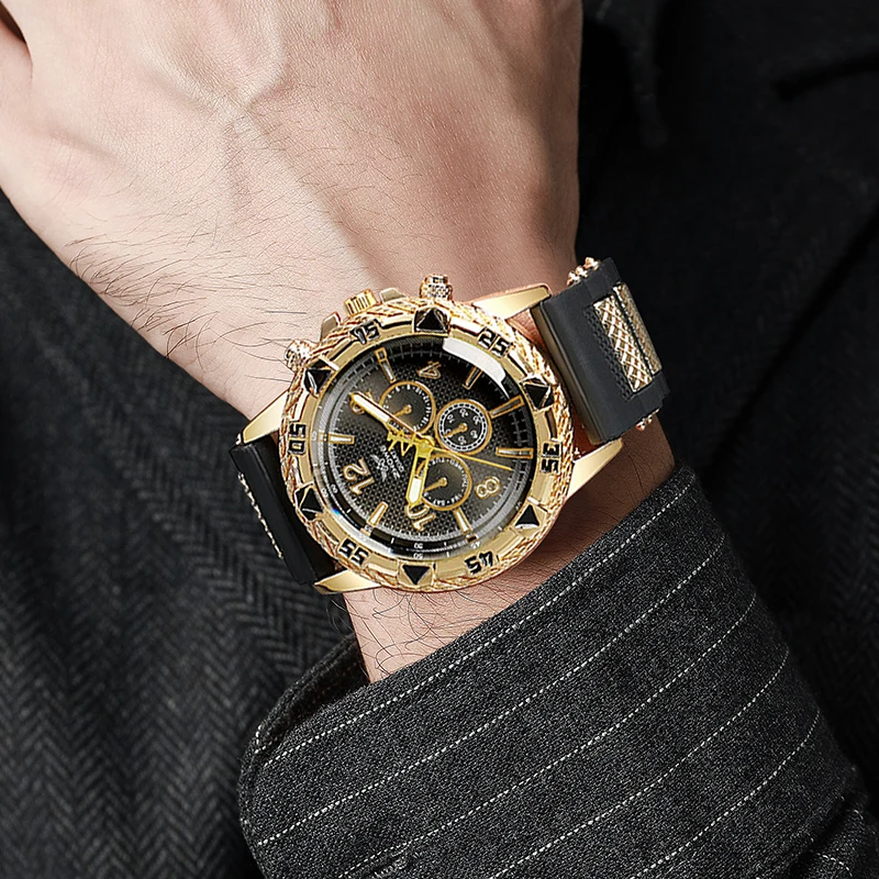 1PC Surprise Mystery Watch Bli - огляд і ціна Mens Fashion Watch