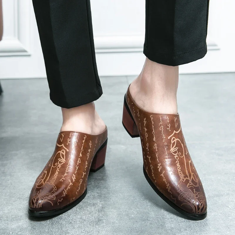 4CM Heels Men Loafers Casual D - огляд і ціна Mens Fashion Zapatos