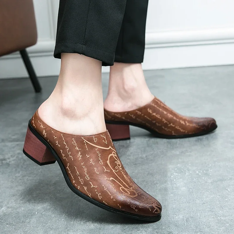 4CM Heels Men Loafers Casual D - огляд і ціна Mens Fashion Zapatos