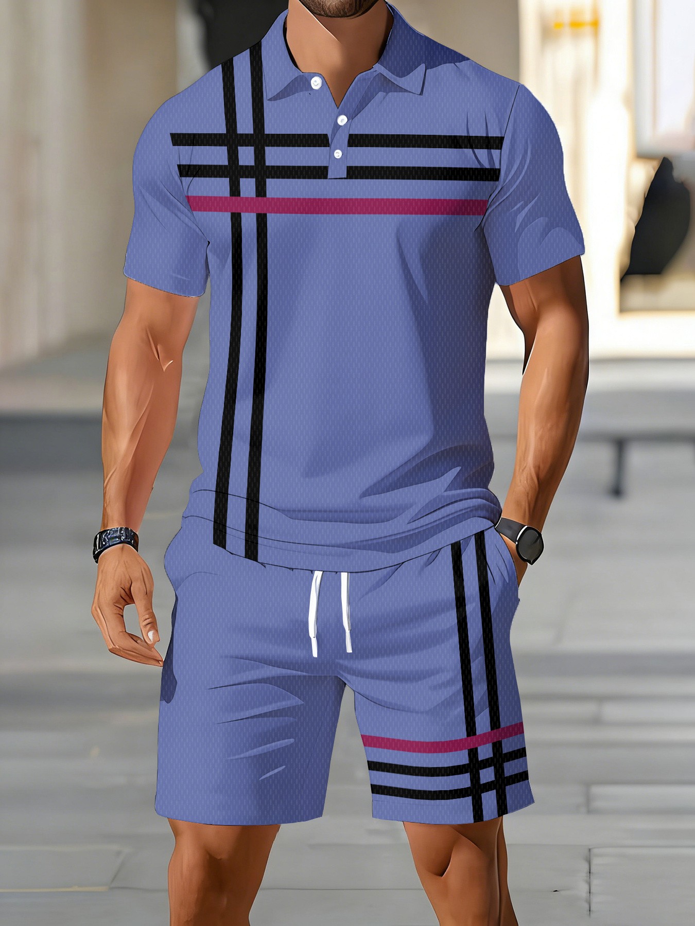 2026 Summer American Men's Pol - огляд і ціна Men'S Fashion Polo Shirt