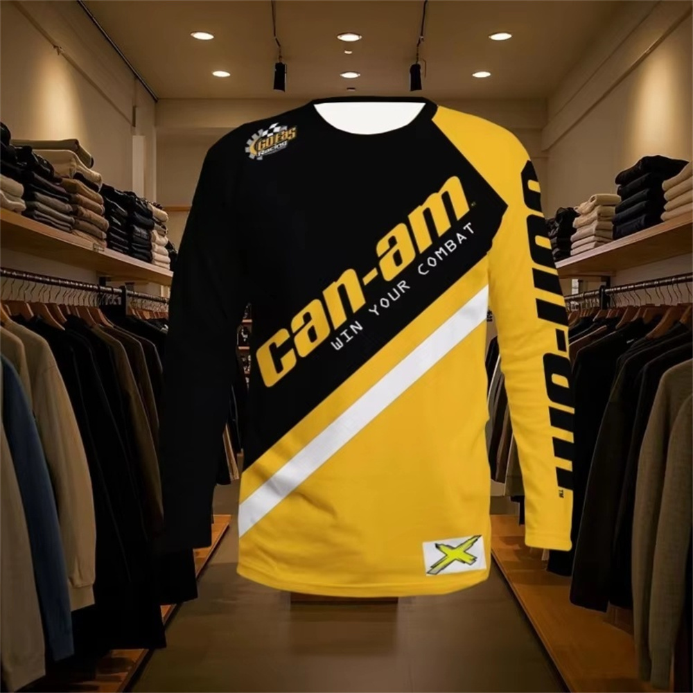 Motorcycle Racing Long Sleeve  - огляд і ціна Mens Fashion Wear