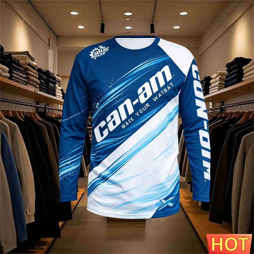 Motorcycle Racing Long Sleeve  - огляд і ціна Mens Fashion Wear