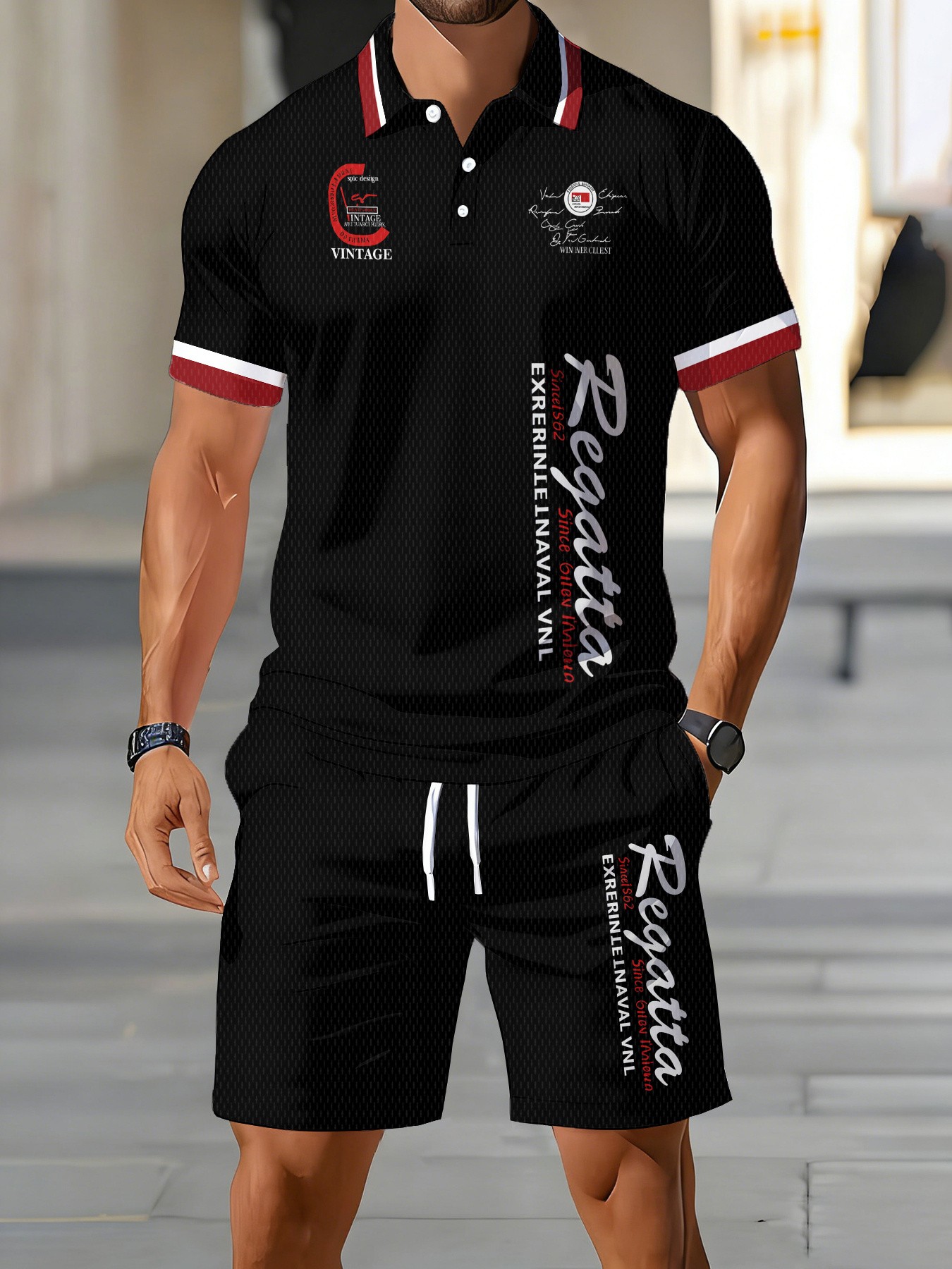 2026 Summer American Men's Pol - огляд і ціна Men'S Fashion Polo Shirt