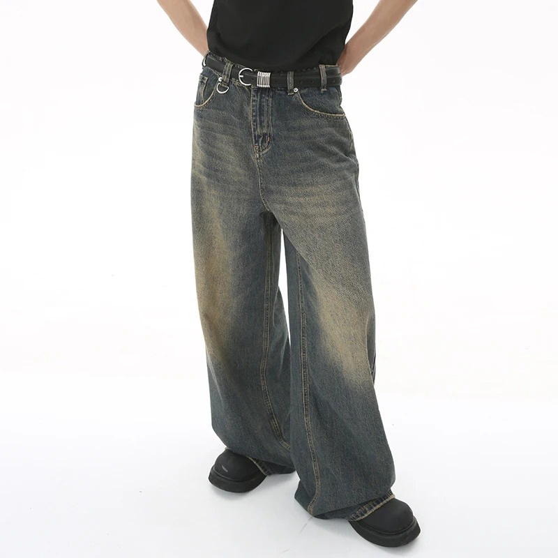 New Men's Baggy Straight Leg W - огляд і ціна Men'S Fashion Nova Jeans